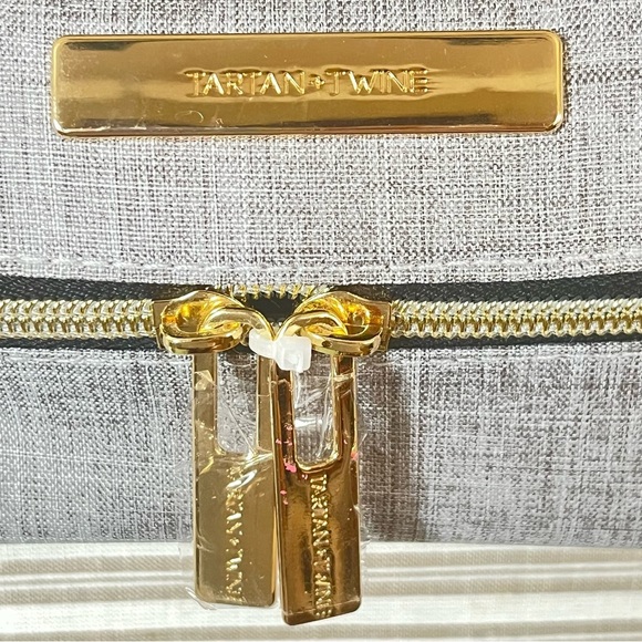 Professionista Tartan & Twine 3 Clear Zippered Pods Removeable Interchangeable - Picture 4 of 6